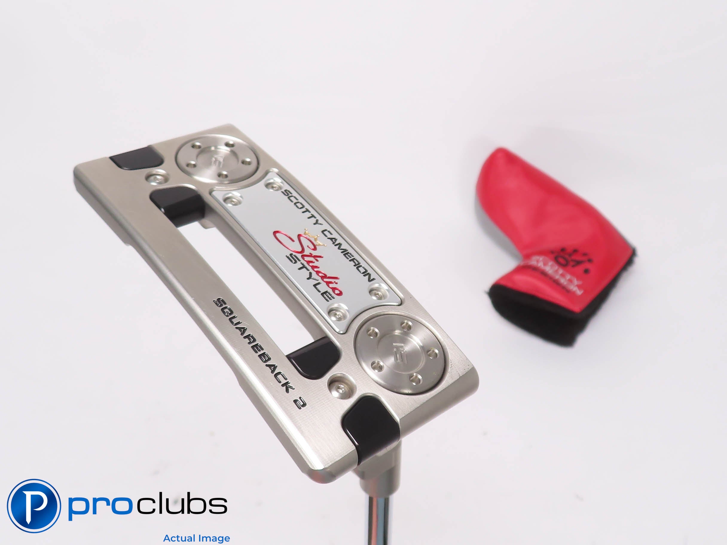 Nice Scotty Cameron '25 STUDIO STYLE SQUAREBACK 2 34" PUTTER w/Headcover 453504