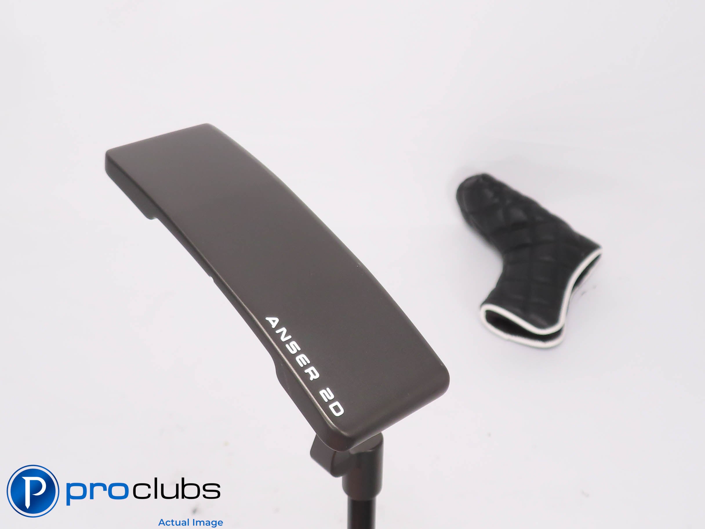 Nice Ping PLD ANSER 2D Milled Gunmetal 35" PUTTER w/Cover Ping Composite 453498