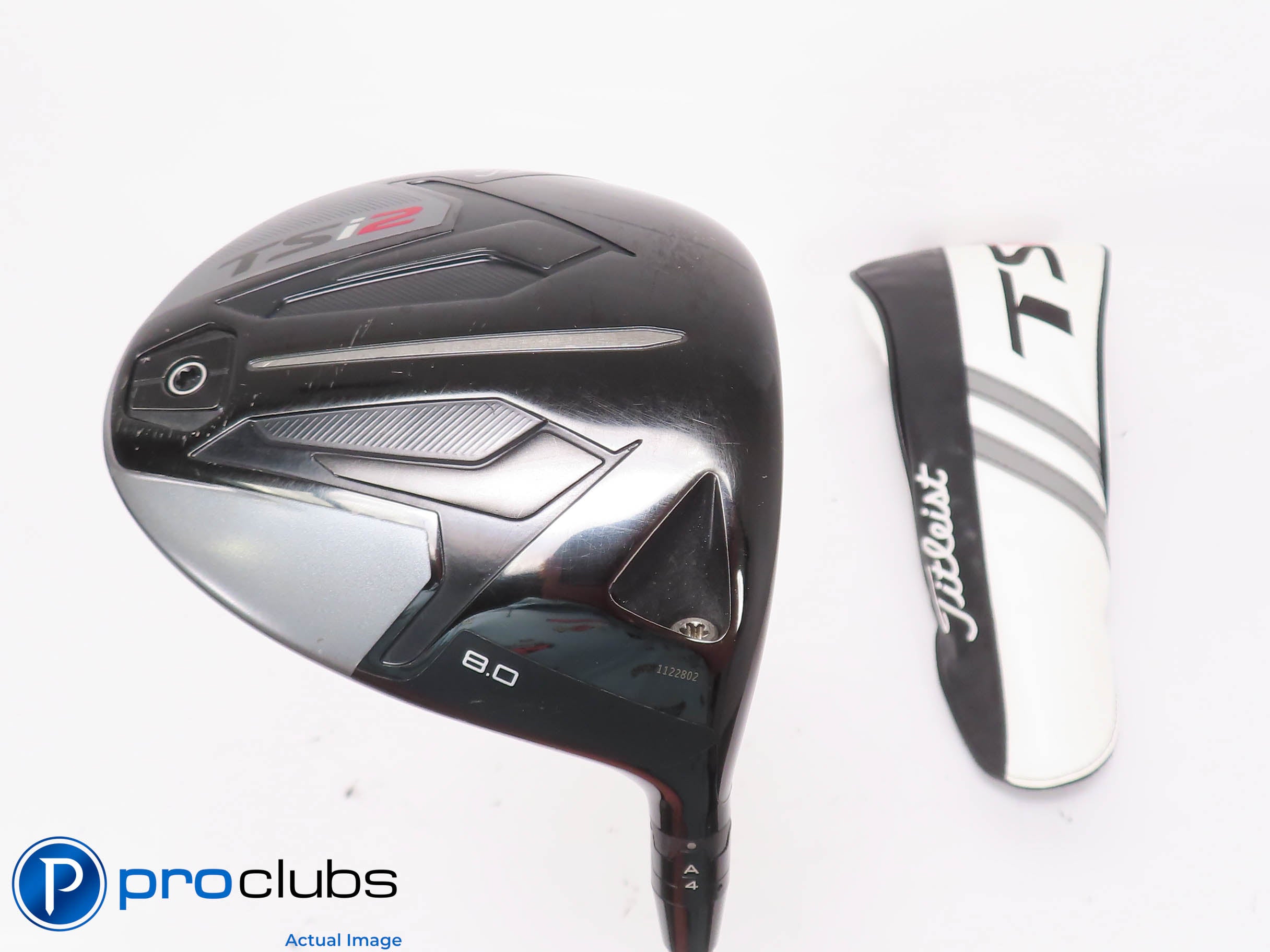 Nice Titleist TSi2 8* DRIVER w/Cover - MMT Silver 40 Regular Flex 453233