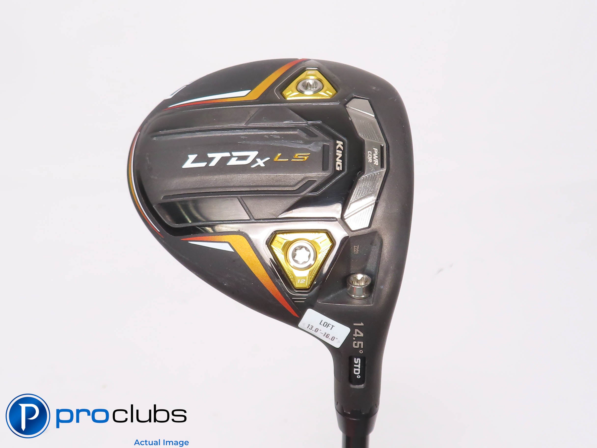 Cobra KING LTDx LS 14.5* 3 WOOD Blk/Gld - Kai'li White 70 Stiff Flex 453356