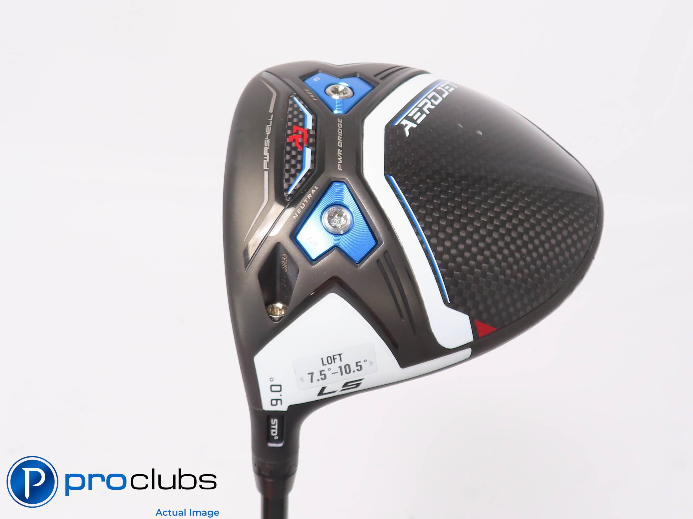Left Handed Cobra AEROJET LS 9* Driver - Mitsubishi Kai'li White Stiff - 452517