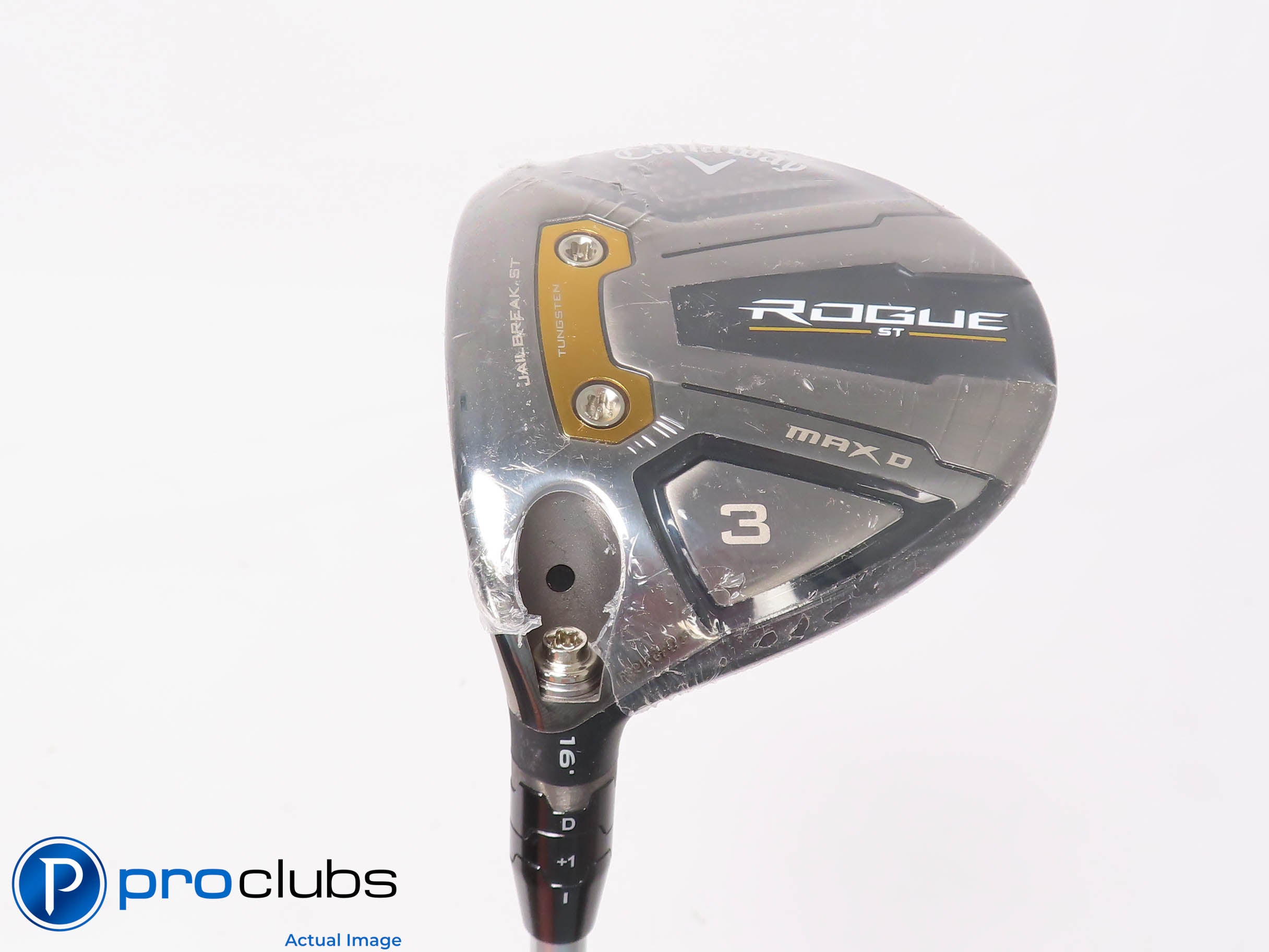 New! Ladies Left Handed Callaway Rogue ST MAX D 16* 3 Wood - Ladies Flex #453524