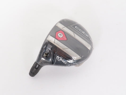 New! Left Hand Tour Issue Cobra king F9 Tour 13.5* 3 Wood Head w/ Adapter 301444