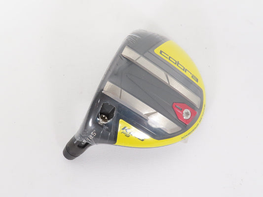 New! Left Handed Tour Issue Cobra King F9 14.5* 3 Wood - Head w/ Adapter 301484