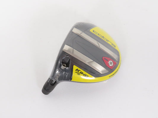 New! Left Handed Tour Issue Cobra King F9 14.5* 3 Wood - Head w/ Adapter 301476