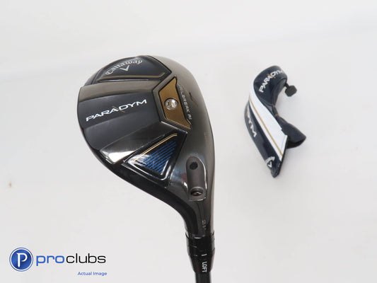 Tour Issue Callaway Paradym 21* Hybrid w/HC - UST Recoil Dart Stiff Flex 376324