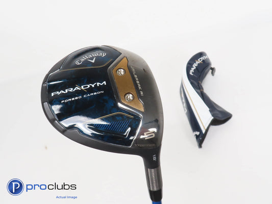 Tour Issue Callaway PARADYM 18* 5 Wood w/HC - Fujikura Speeder NX Stiff 376323