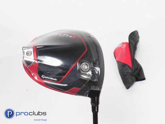 New! TaylorMade Stealth 2 12* Driver w/HC - Mitsubishi Kai'li 60g Stiff - 376478