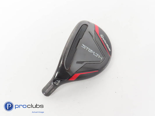 Nice! Left Handed TaylorMade Stealth 22* 4 Hybrid - Head Only - 343389