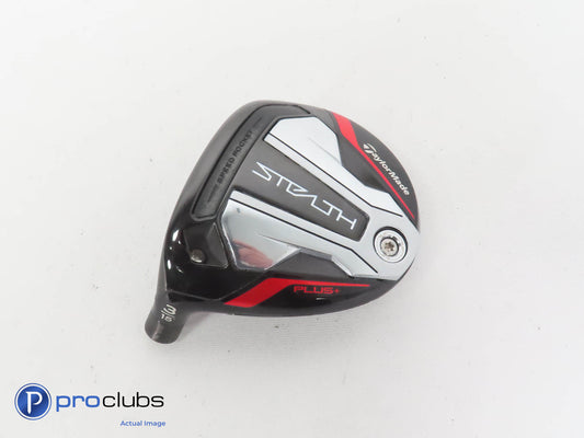 Nice! Left Handed TaylorMade Stealth Plus+ Titanium 15* 3 Wood -Head Only 344174