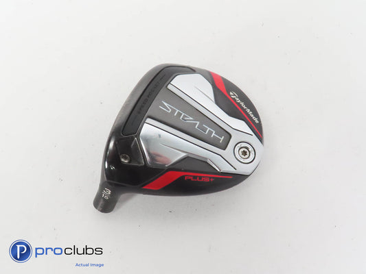 Nice! Left Handed TaylorMade Stealth Plus+ Titanium 15* 3 Wood -Head Only 343610