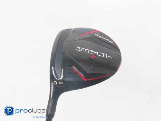 Nice Left Handed TaylorMade STEALTH 2 15* 3 WOOD - Ventus 5R Regular Flex 386343