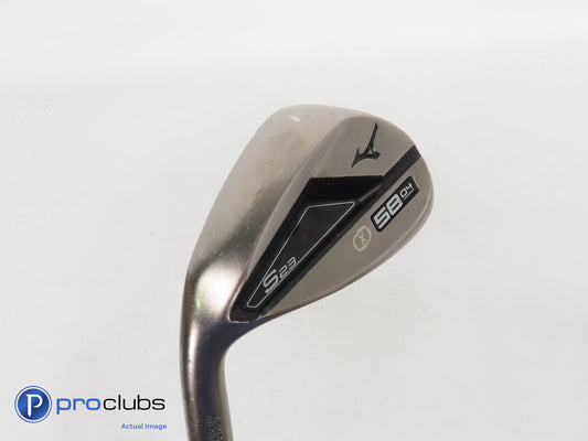 Left Handed Mizuno S23 X-Grind 58*(4*) Wedge - KBS HI-REV 2.0 115 Wedge - 365287