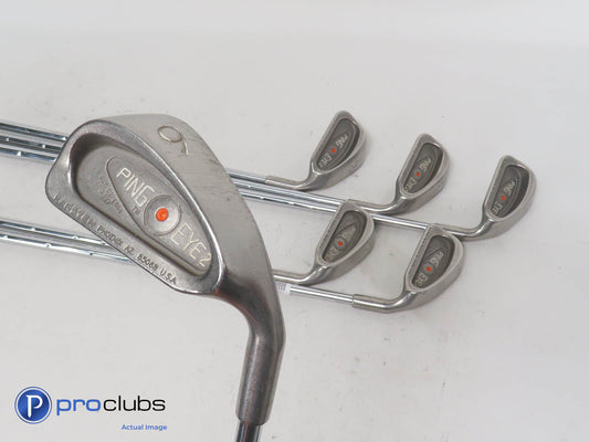 PING EYE2 4-9 IRON SET Orange Dot (No PW) - Ping ZZ-Lite Stiff Flex Steel 366912