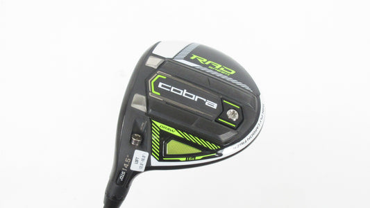 Left Handed Cobra RAD Speed Draw 14.5* 3 Wood - Motore X F3 6-R Regular 303921