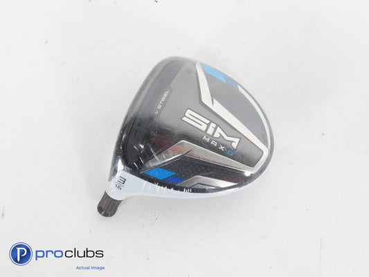 New! Left Handed TaylorMade SIM MAX D 16* 3 Wood HEAD ONLY - 265983