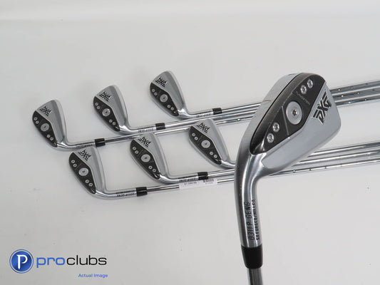 Nice Left Handed PXG 0311P Gen6 4-PW IRON SET -NSPro 950 Stiff Flex Steel 375668