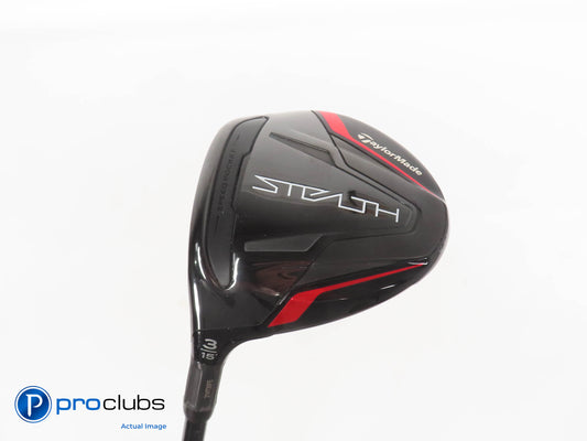 Left Handed TaylorMade Stealth 15* 3 Wood - Accra FX 2.0 M3 Regular - 379331