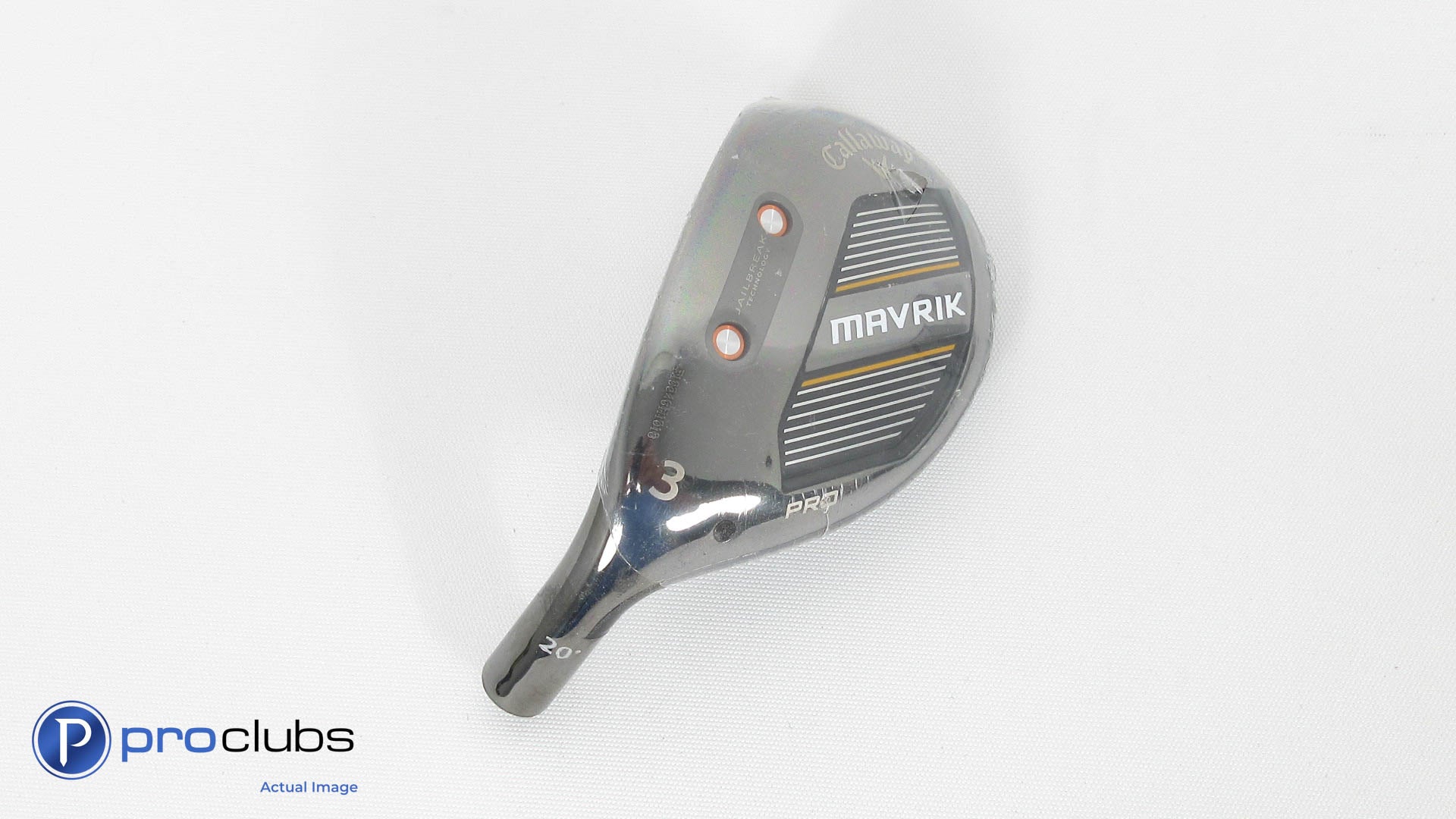 New! Left Handed Callaway Mavrik Pro 20* 3 Hybrid -Head Only- L/H- 290419