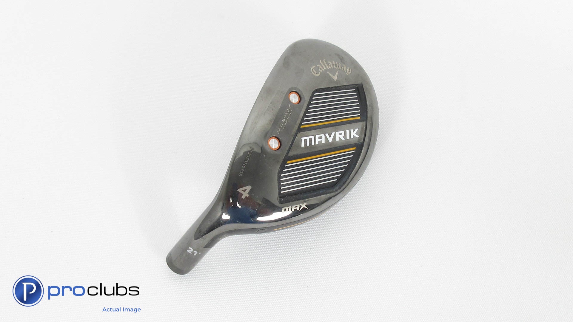 Nice! Left Handed Callaway Mavrik MAX 21* 4 Hybrid -Head Only- LH 275221