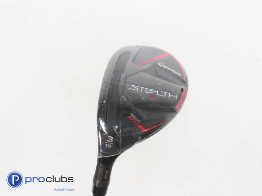 New! Left Handed TaylorMade Stealth 2 19* 3 Hybrid - Ventus TR 7S Stiff - 371652