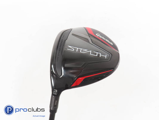 Left Handed TaylorMade Stealth 15* 3 Wood- Fujikura Ventus Red Stiff Flex 371902