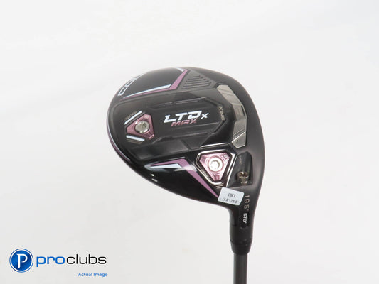 Ladies Cobra KING LTDx MAX 18.5* 3 WOOD Blk/Pink- Riptide 40g Ladies Flex 379210