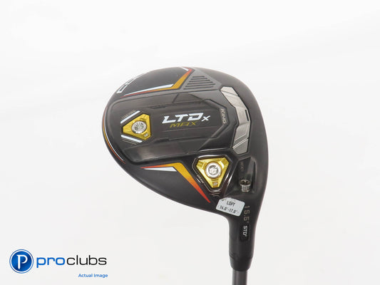 Nice Cobra KING LTDx MAX 15.5* 3 WOOD Blk/Gld -Riptide CB 40g Senior Flex 379164