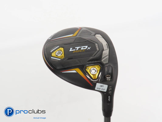 Cobra KING LTDx MAX 15.5* 3 WOOD Blk/Gld - Riptide CB 50g Regular Flex 379169