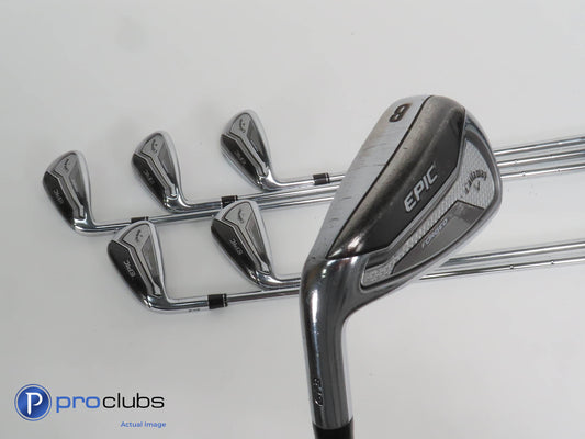 Left Handed Callaway EPIC Forged 6-PW,AW IRON SET - Elevate 95 Regular Flex -1"