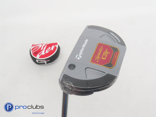 New! Left Handed TaylorMade Spider GT Notchback 35" Putter w/ HC - 356365