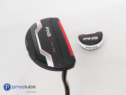 Nice! PING 21 Series CA 70 Black Dot 32"-36" Adjustable Putter w/Cover 371147