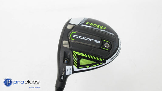 Left Handed Cobra King RAD Speed Draw 14.5* 3 Wood - HZRDUS iM10 Regular 351833