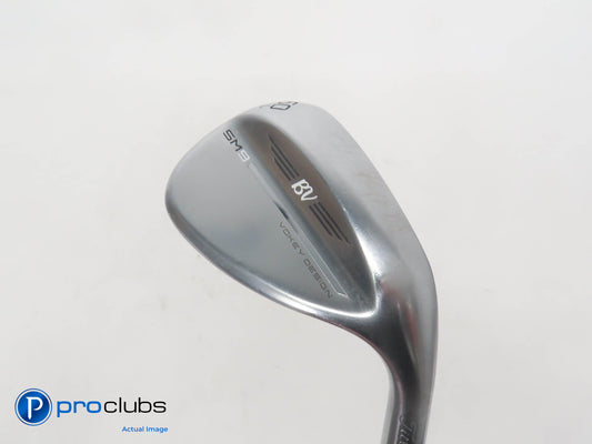 Titleist Vokey SM9 Tour Chrome L-Grind 60*(4*) Wedge - Vokey Wedge Flex - 394554