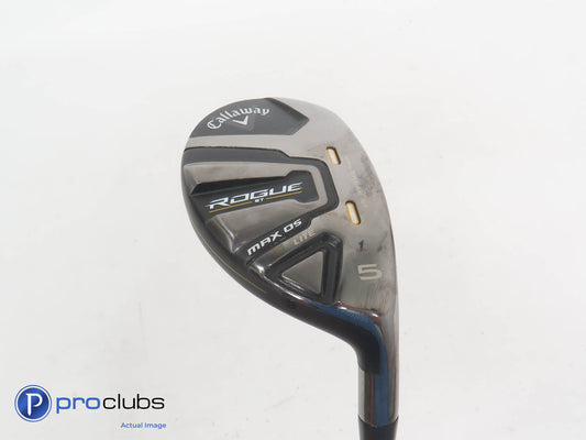 Ladies Callaway Rogue ST MAX OS Lite 5 Hybrid - Cypher Black Ladies Flex 358461