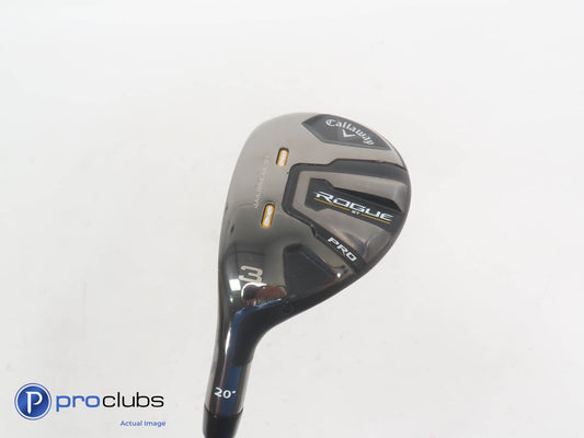 Left Handed Callaway Rogue ST Pro 20* 3 Hybrid -Tensei AV White 85g Stiff 358465