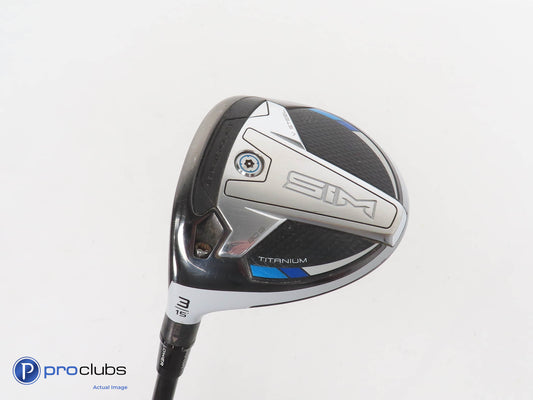 Left Handed TaylorMade SIM Titanium 15* 3 Wood - Diamana 65g Regular Flex 330770