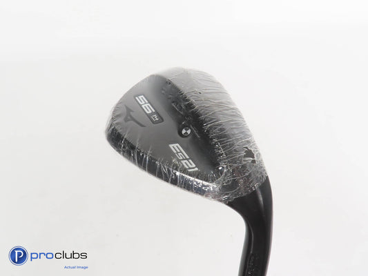 NEW Mizuno ES21 Black 56*(14*) Wedge -KBS Black Hi-Rev 2.0 115 Wedge Flex 330257