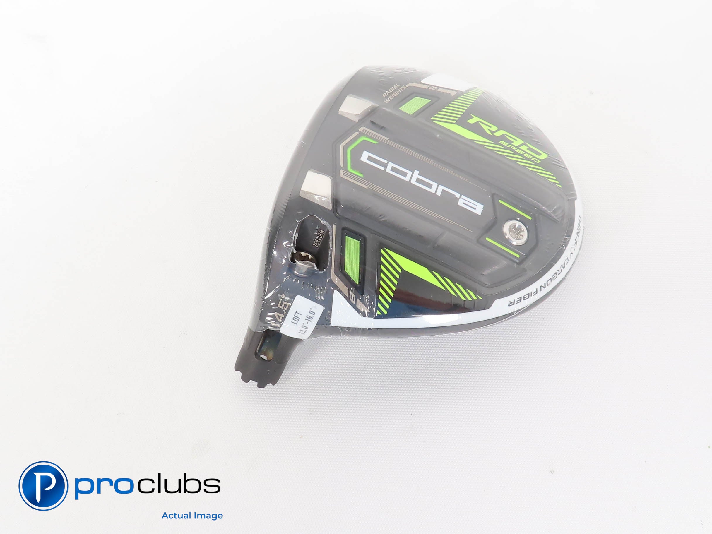 New! Left Handed Cobra Radspeed 14.5 Degree 3 Fairway Wood Head Only #302445