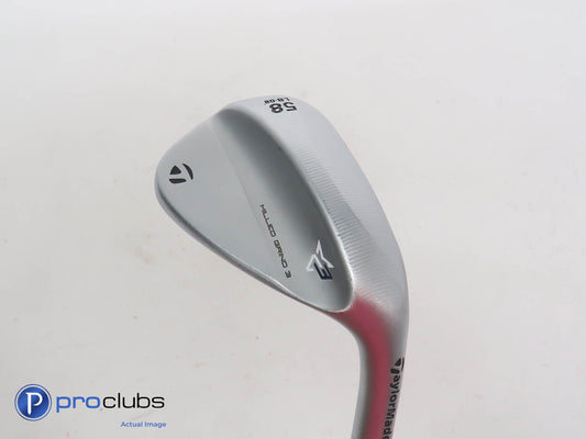 TaylorMade Milled Grind 3 Chrome LB 58*(8*) Wedge - DG Tour Issue S200 - 358473