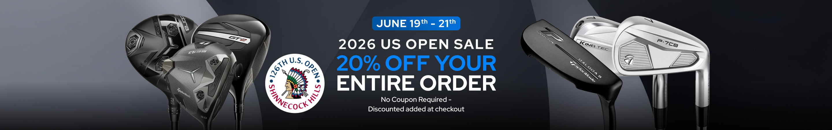 US Open Sale