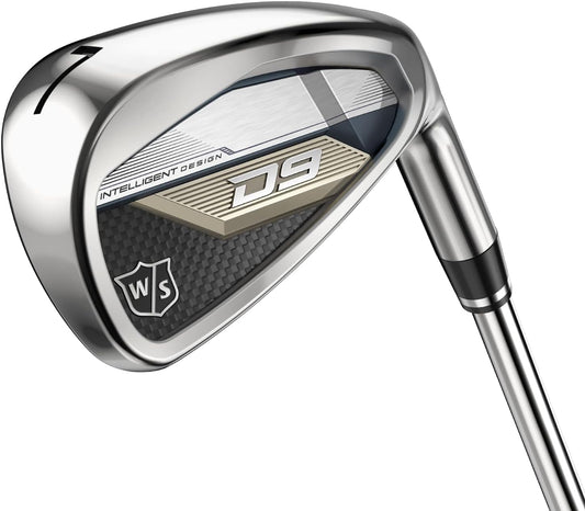 New Wilson D9 Irons 5-Pw,Gw Graphite A Flex Senior