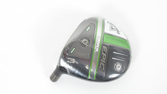 New! Left Handed Callaway 21' Epic MAX 15* 3 Wood - Head Only - 307584