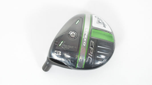 New! Left Handed Callaway 21' Epic Speed 15* 3 Wood - Head Only - 307581