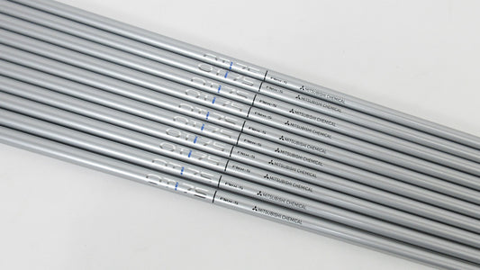 10pc -NEW- MITSUBISHI CHEMICAL OTi 75 Stiff Flex GRAPHITE IRON SHAFTS .370"