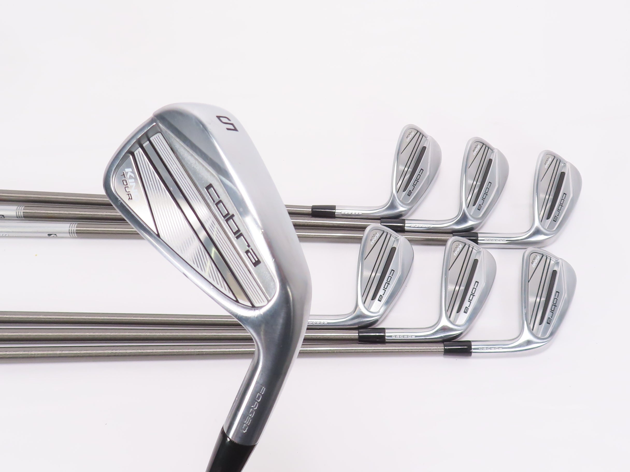 Nice Cobra '23 KING TOUR 5-PW,GW IRON SET Steelfiber 110 Stiff Flex Graph 463540