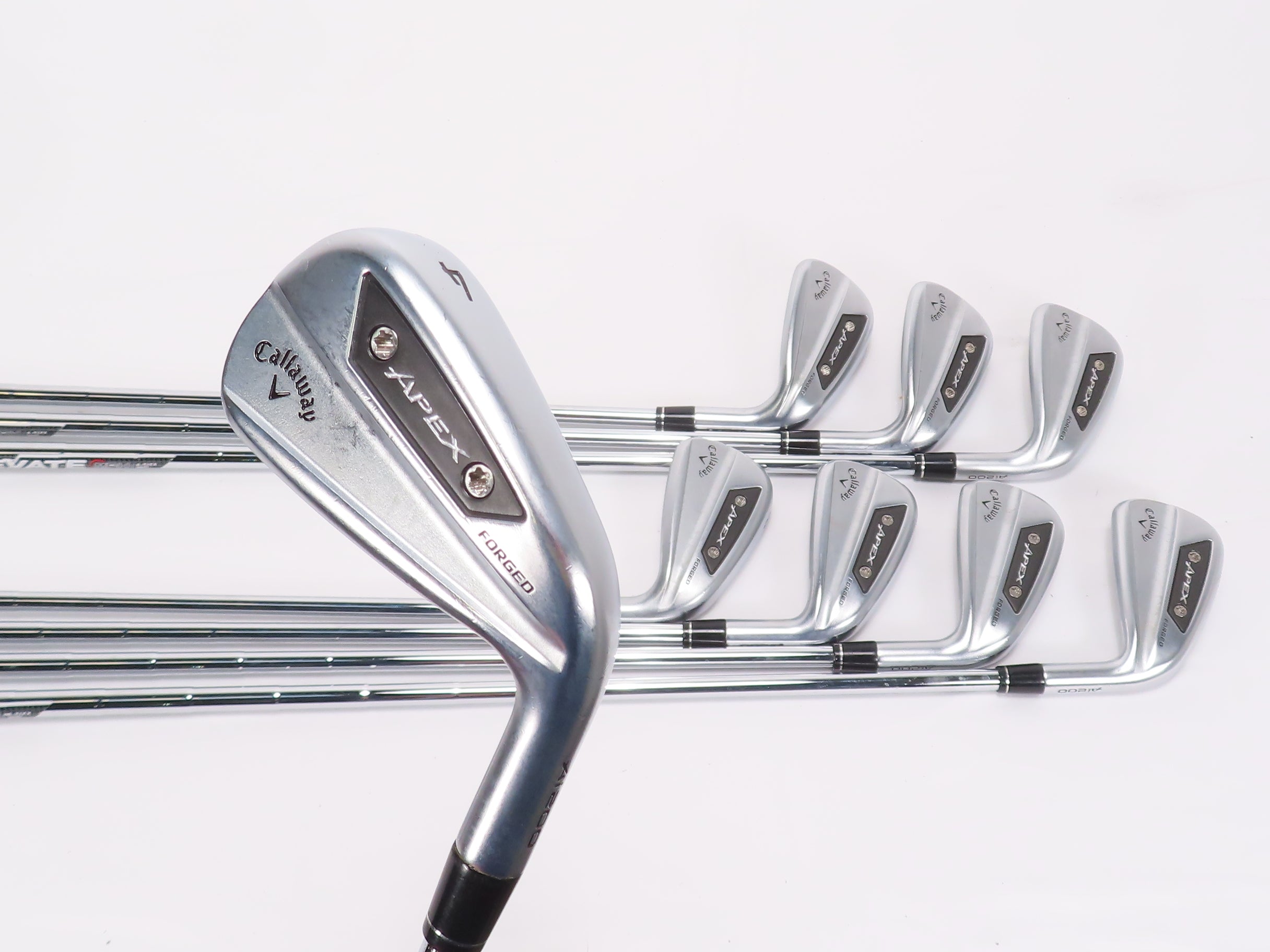 Nice Callaway '24 APEX Ai200 4-PW,AW IRON SET Elevate 95 Stiff Flex Steel 464281