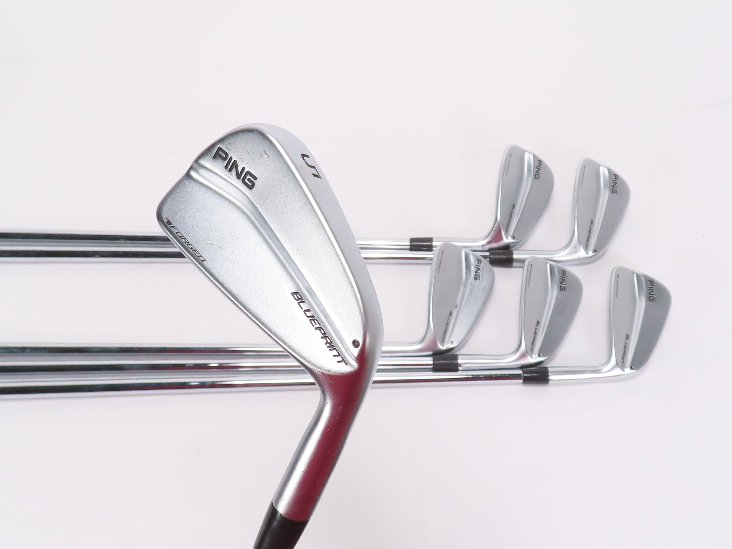 Nice Ping Blueprint 5-PW IRON SET Black Dot - KBS $Taper 130 X-Flex Steel 464451