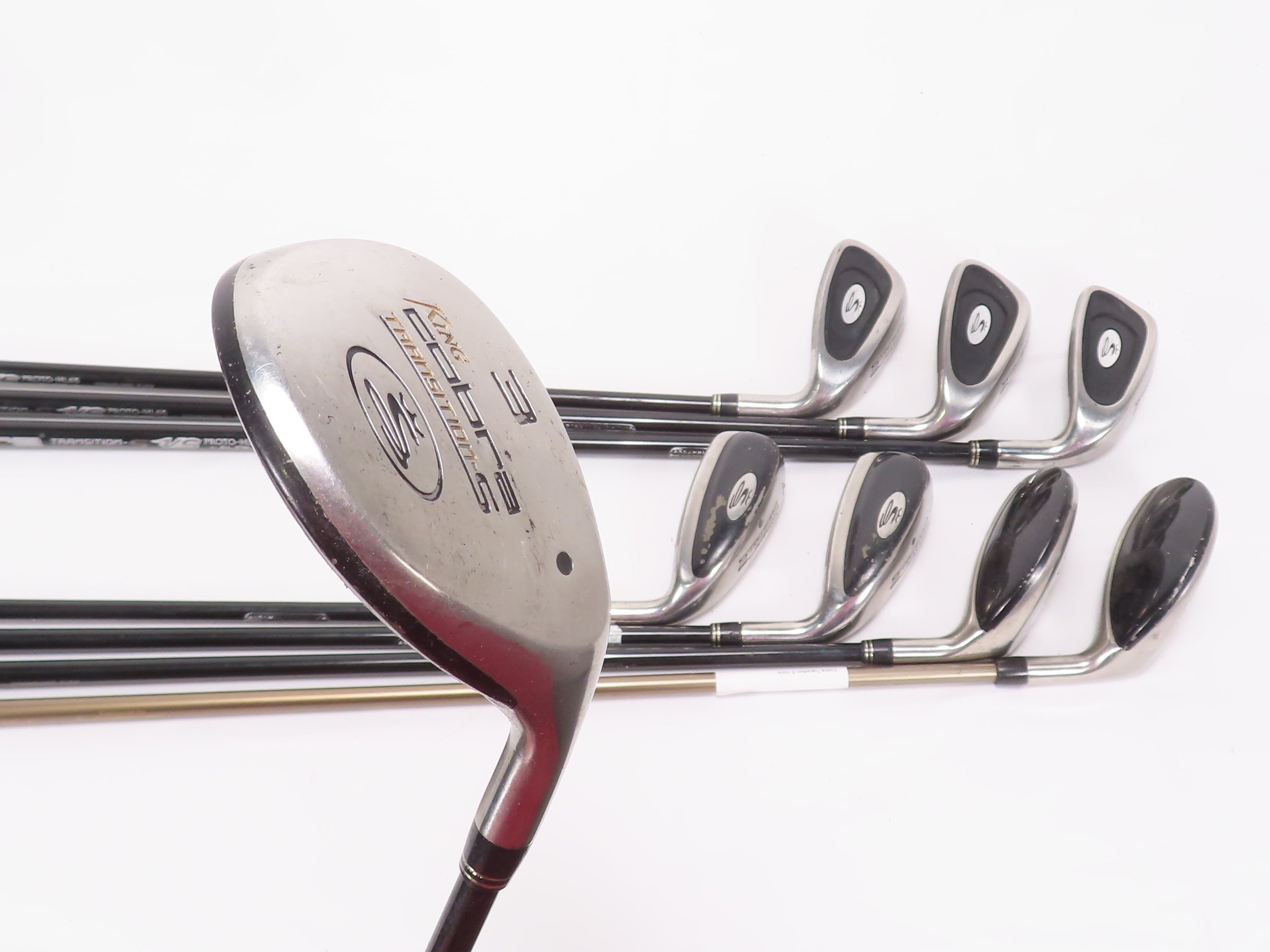 King Cobra TRANSITION S 3-PW Hybrid IRON SET - Regular Flex Graphite 450240