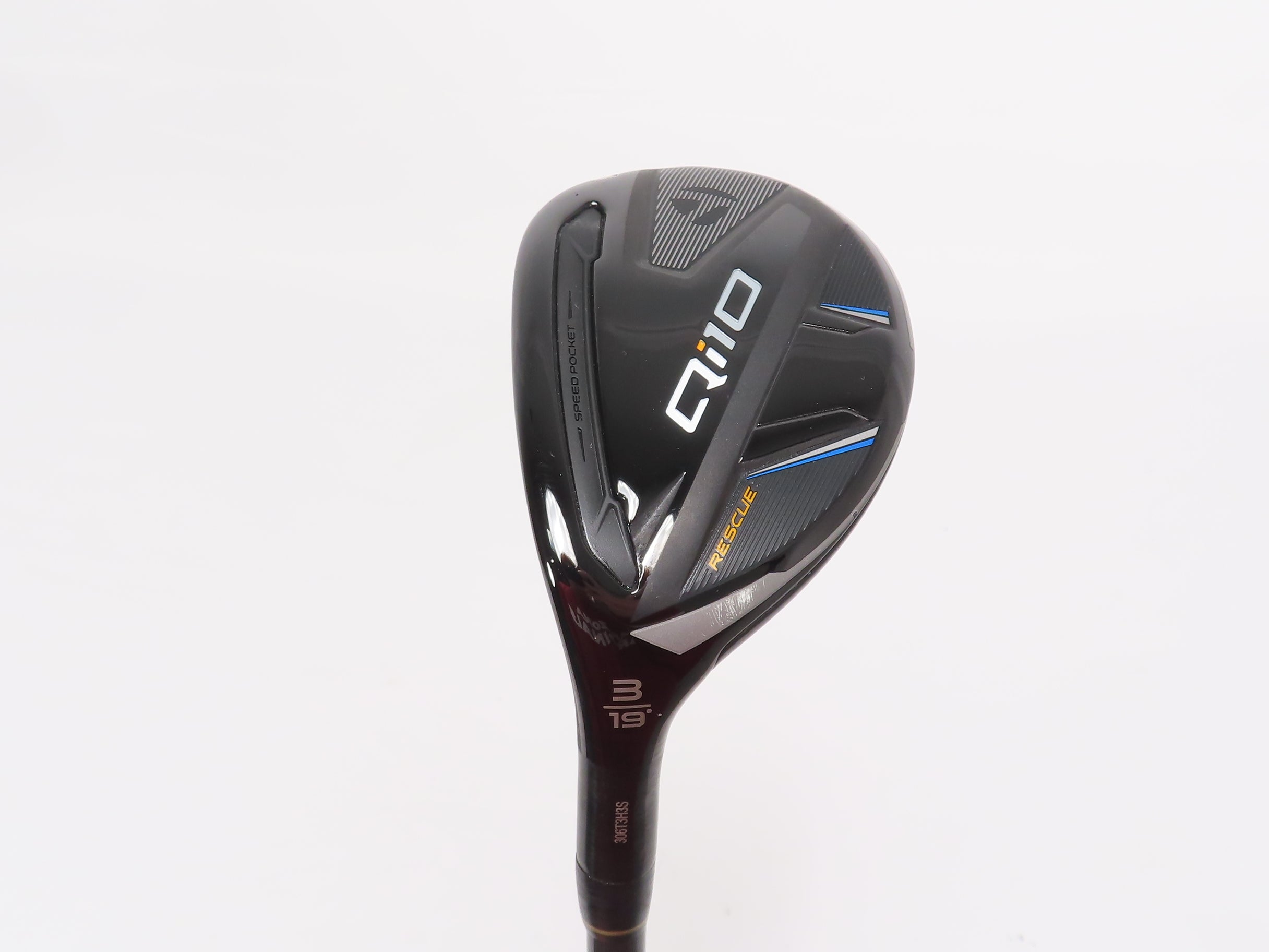 Nice Left Handed TaylorMade Qi10 19* 3 HYBRID - Riptide 80g Regular Flex 464506